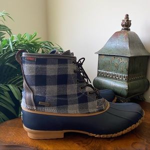 G.H.Bass Plaid Duck Boots